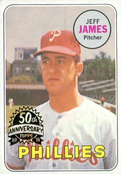 2018 Topps Heritage - 50th Anniversary Buybacks #477 Jeff James Front