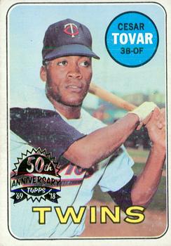 2018 Topps Heritage - 50th Anniversary Buybacks #530 Cesar Tovar Front