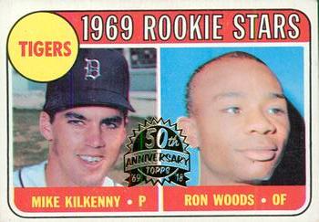 2018 Topps Heritage - 50th Anniversary Buybacks #544 Tigers 1969 Rookie Stars Mike Kilkenny / Ron Woods Front
