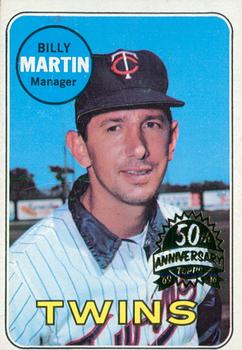 2018 Topps Heritage - 50th Anniversary Buybacks #547 Billy Martin Front