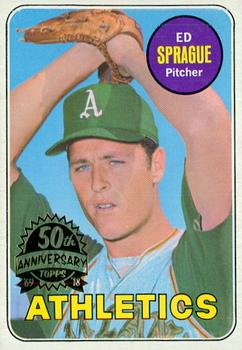 2018 Topps Heritage - 50th Anniversary Buybacks #638 Ed Sprague Front