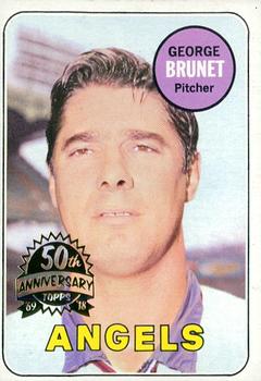 2018 Topps Heritage - 50th Anniversary Buybacks #645 George Brunet Front