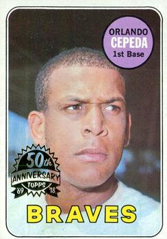 2018 Topps Heritage - 50th Anniversary Buybacks #385 Orlando Cepeda Front