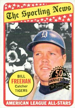 2018 Topps Heritage - 50th Anniversary Buybacks #431 Bill Freehan Front