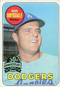 2018 Topps Heritage - 50th Anniversary Buybacks #400 Don Drysdale Front