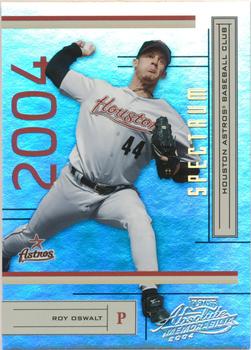 2004 Playoff Absolute Memorabilia - Spectrum Gold #88 Roy Oswalt Front