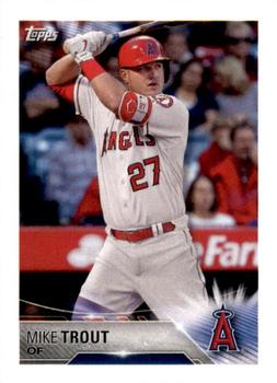 2018 Topps Stickers #4 Mike Trout Front