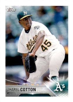 2018 Topps Stickers #22 Jharel Cotton Front