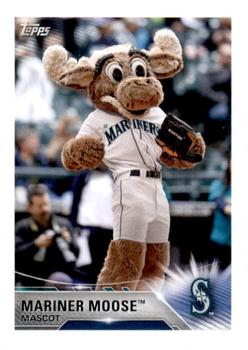 2018 Topps Stickers #48 Mariner Moose Front