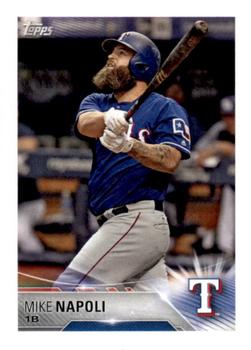 2018 Topps Stickers #69 Mike Napoli Front