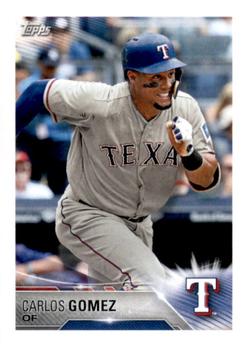 2018 Topps Stickers #71 Carlos Gomez Front