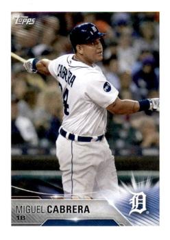 2018 Topps Stickers #107 Miguel Cabrera Front