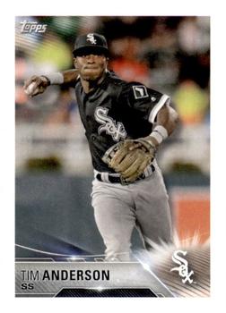 2018 Topps Stickers #121 Tim Anderson Front
