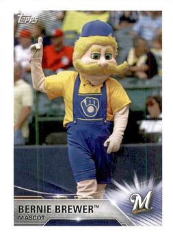 2018 Topps Stickers #180 Bernie Brewer Front