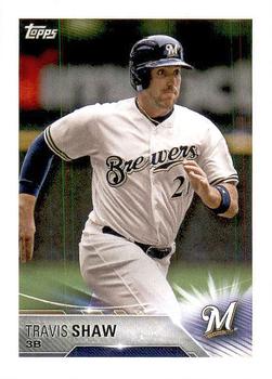 2018 Topps Stickers #182 Travis Shaw Front
