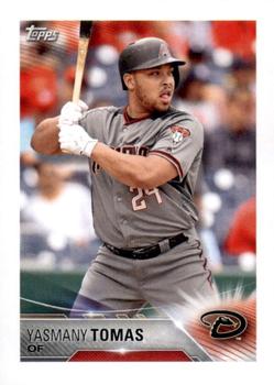 2018 Topps Stickers #209 Yasmany Tomas Front