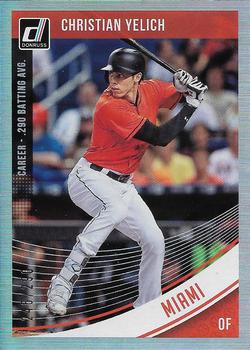 2018 Donruss - Career Stat Line #132 Christian Yelich Front