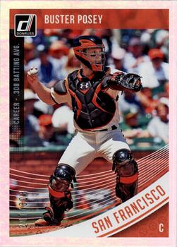 2018 Donruss - Career Stat Line #167 Buster Posey Front