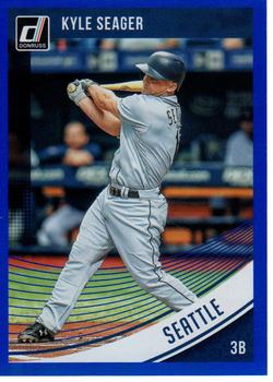 2018 Donruss - Holo Blue #170 Kyle Seager Front