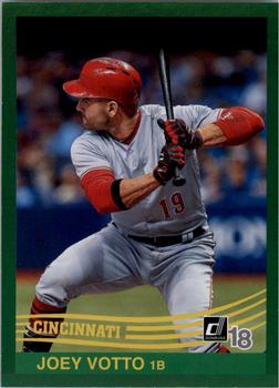 2018 Donruss - Holo Green #231 Joey Votto Front