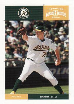 2004 Donruss Team Heroes #303 Barry Zito Front