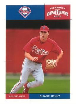 2004 Donruss Team Heroes #318 Chase Utley Front