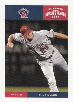 2004 Donruss Team Heroes #1 Troy Glaus Front