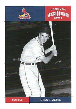 2004 Donruss Team Heroes #395 Stan Musial Front