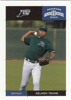 2004 Donruss Team Heroes #407 Delmon Young Front