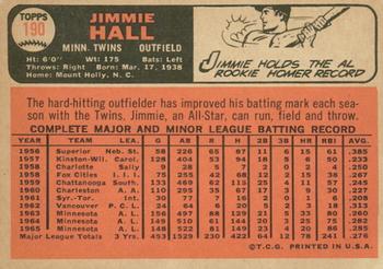 2015 Topps - Topps Originals Buybacks 1966 #190 Jimmie Hall Back