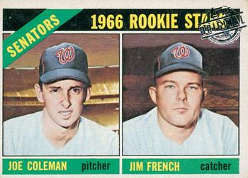 2015 Topps - Topps Originals Buybacks 1966 #333 Senators 1966 Rookie Stars (Joe Coleman / Jim French) Front