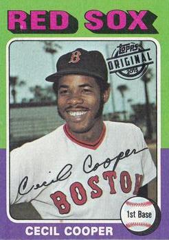 2015 Topps - Topps Originals Buybacks 1975 #489 Cecil Cooper Front