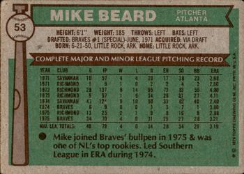 2015 Topps - Topps Originals Buybacks 1976 #53 Mike Beard Back