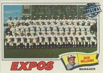 2015 Topps - Topps Originals Buybacks 1977 #647 Montreal Expos / Dick Williams Front
