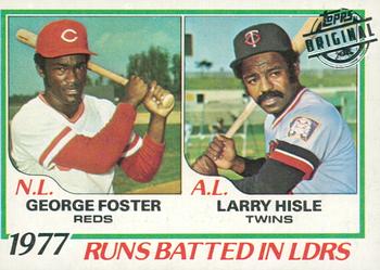 2015 Topps - Topps Originals Buybacks 1978 #203 1977 RBI Leaders (George Foster / Larry Hisle) Front