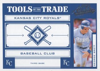 2004 Playoff Absolute Memorabilia - Tools of the Trade Blue #TT-54 George Brett Front