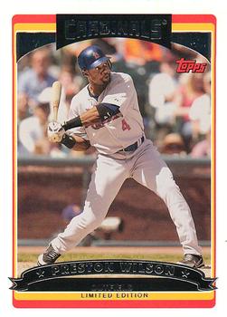 2006 Topps Updates & Highlights - Limited Edition #UH7 Preston Wilson Front