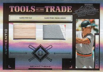 2004 Playoff Absolute Memorabilia - Tools of the Trade Material Combo PS #TT-3 Alan Trammell Front