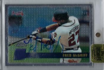 2015 Topps Archives Signature Series - Fred McGriff #156 Fred McGriff Front