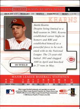 2004 Donruss Timelines #6 Austin Kearns Back