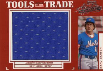 2004 Playoff Absolute Memorabilia - Tools of the Trade Material Single Jumbo #TT-51 Gary Carter Front