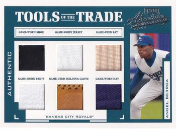 2004 Playoff Absolute Memorabilia - Tools of the Trade Material Six #15 Angel Berroa Front