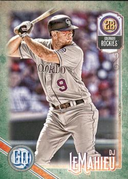 2018 Topps Gypsy Queen - Green #206 DJ LeMahieu Front