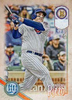 2018 Topps Gypsy Queen - Missing Team Name #87 Anthony Rizzo Front