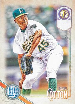 2018 Topps Gypsy Queen - Missing Team Name #157 Jharel Cotton Front