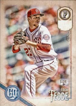 2018 Topps Gypsy Queen - Missing Team Name #193 Erick Fedde Front