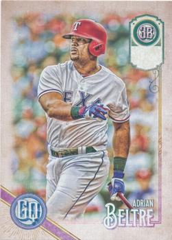 2018 Topps Gypsy Queen - Missing Team Name #257 Adrian Beltre Front