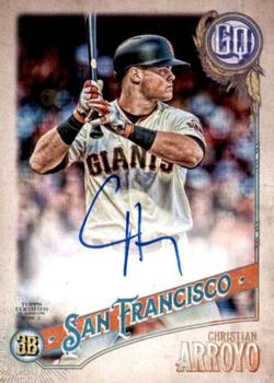 2018 Topps Gypsy Queen - Autographs #GQA-CA Christian Arroyo Front