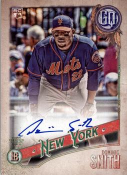 2018 Topps Gypsy Queen - Autographs #GQA-DSM Dominic Smith Front