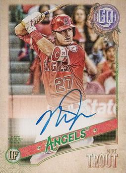 2018 Topps Gypsy Queen - Autographs #GQA-MT Mike Trout Front